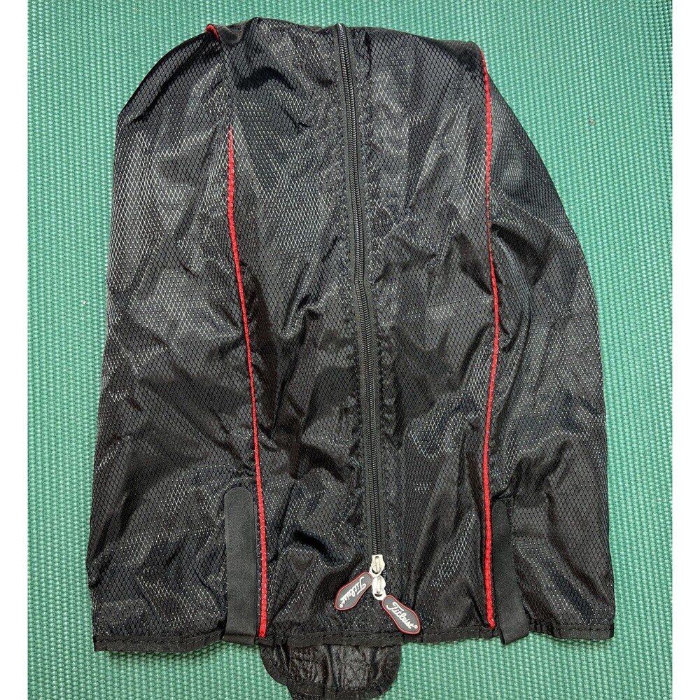 Titleist Black Golf Bag Rain Cover- Measurements In Pictures